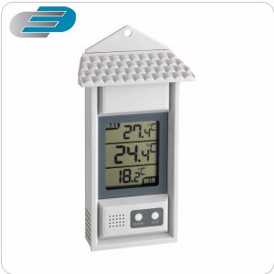 Termómetro digital 30.1039 de máxima y mínima de Dostmann Electronic. Medición práctica y segura.