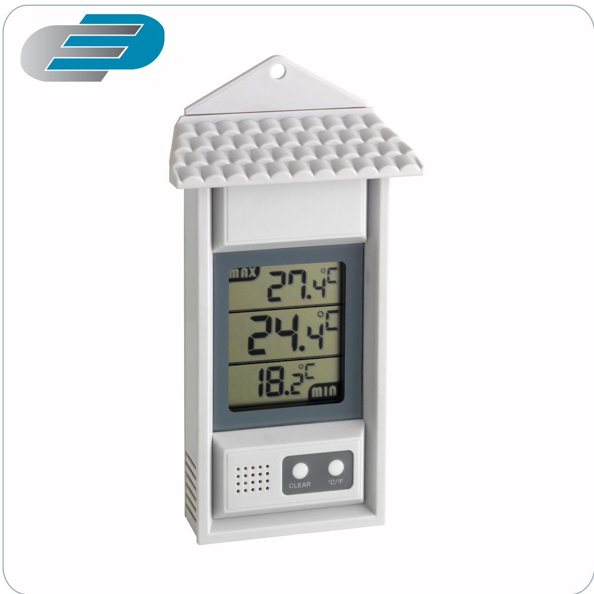 Termómetro digital 30.1039 de máxima y mínima de Dostmann Electronic. Medición práctica y segura.