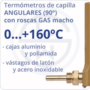 Termómetros con funda 0+160°C de Ludwig Schneider: lectura precisa y fiable de temperaturas