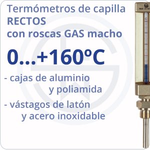 Termómetros con protección 0+160°C de Ludwig Schneider: lectura precisa y fiable de temperaturas