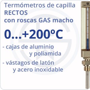 Termómetros con protección 0+200°C de Ludwig Schneider: lectura precisa y fiable de temperaturas