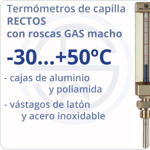 Termómetros con protección -30+50°C de Ludwig Schneider: lectura precisa y fiable de temperaturas