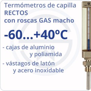 Termómetros con protección -60+40°C de Ludwig Schneider: lectura precisa y fiable de temperaturas