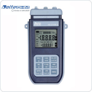 Termómetro digital HD2108.2 de Delta Ohm para sondas Termopar. Medición precisa y de confianza.