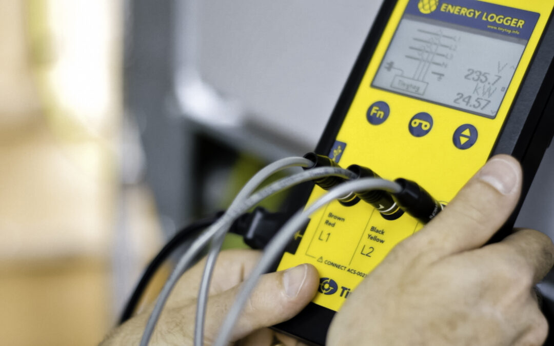 data loggers Tinytag Energy para ahorro de energía