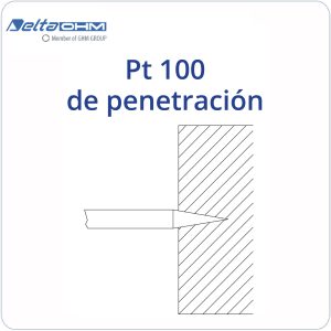 - Pt100 de penetración