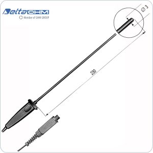Sonda de temperatura TP47.100.O de Delta Ohm: lectura precisa y fiable de temperaturas