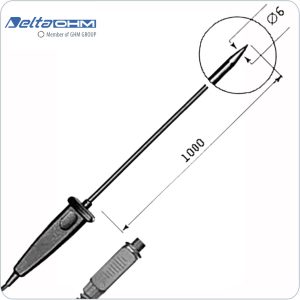 Sonda de temperatura TP472I.10 de Delta Ohm: lectura precisa y fiable de temperaturas