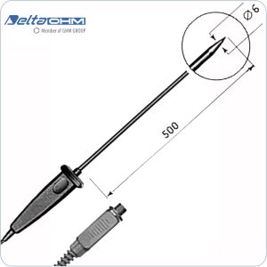 Sonda de temperatura TP472I.5 de Delta Ohm: lectura precisa y fiable de temperaturas