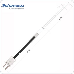 Sonda de temperatura TP663 de Delta Ohm: lectura precisa y fiable de temperaturas